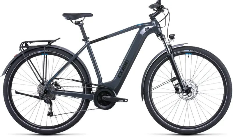 2022 Cube Touring Hybrid One 500 Bike in Blue