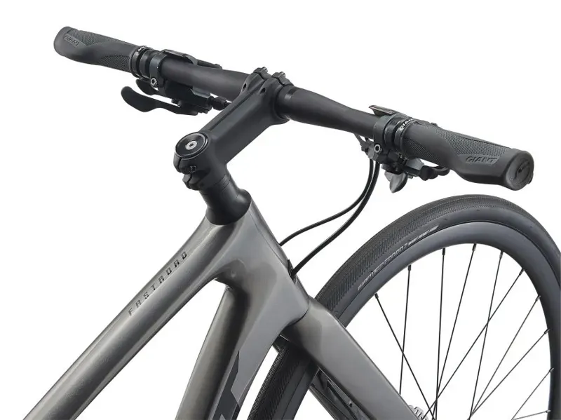 2021 Giant FastRoad Advanced 2 Hybrid Bike in Grey-5