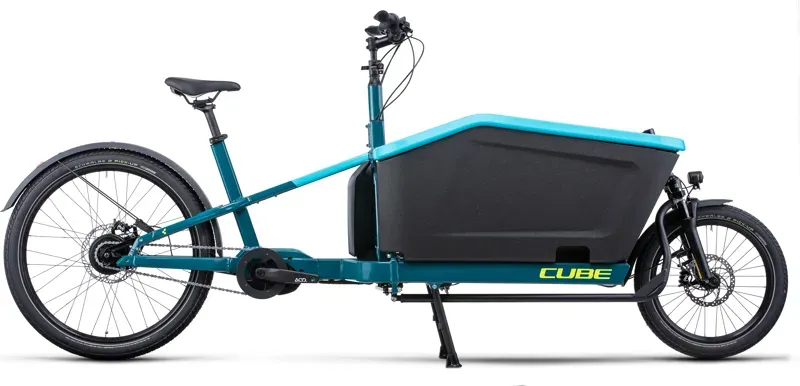2022 Cube Cargo Hybrid 500 eBike in Blue