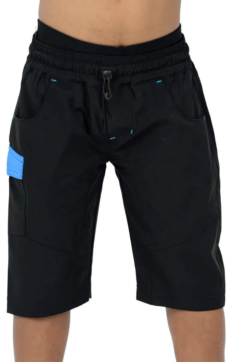 Cube Junior Baggy Shorts & Liner Shorts M black medium (122/128)