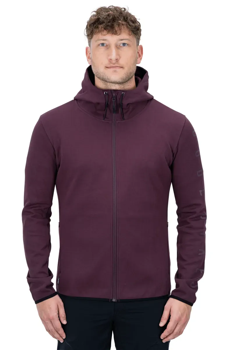 2021 Cube Advanced Mens Zip Hoodie in Red