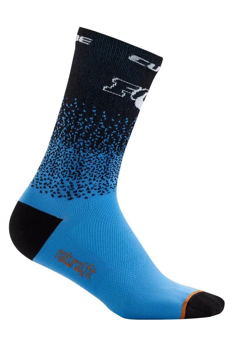 2021 Cube High Cut X Actionteam Socks in Blue