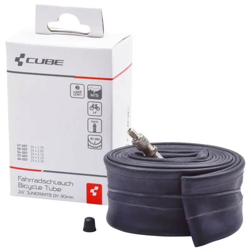 2020 Cube 24in Junior/MTB DV 40mm Inner Tube in Black