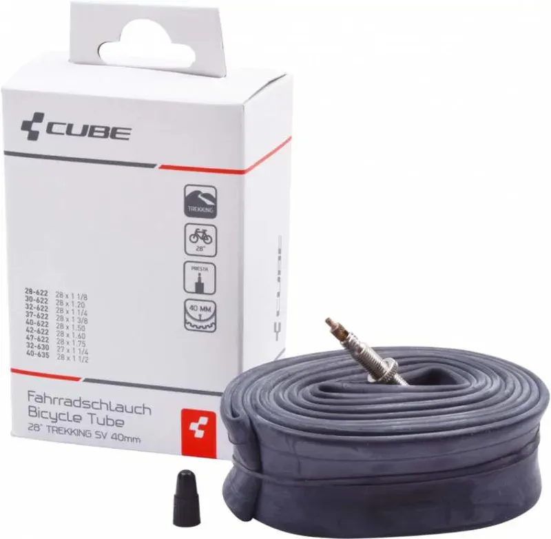2020 Cube 28in Trekking SV 40mm Inner Tube in Black