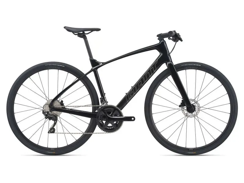 2021 Giant FastRoad Advanced 1 Hybrid Bike in Black