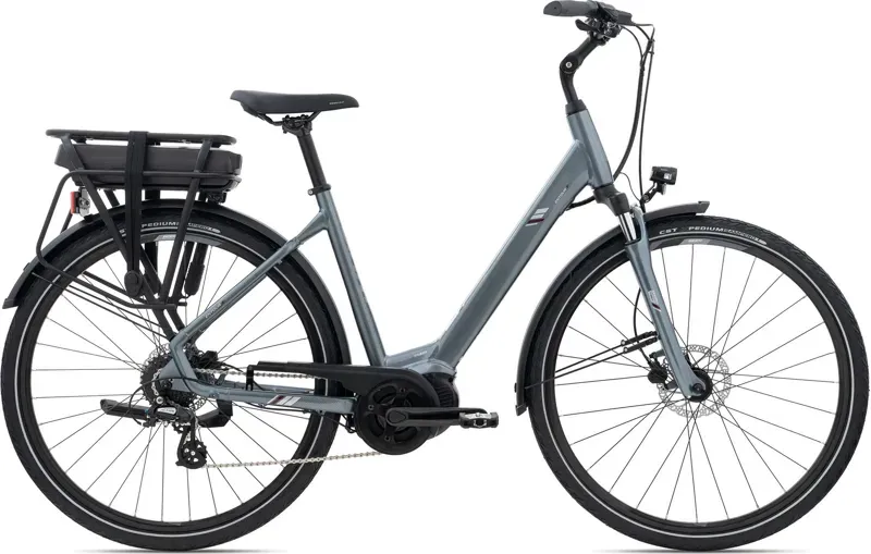 2021 Giant Entour E+ 3 Low Step-Through Electric Bike in Grey