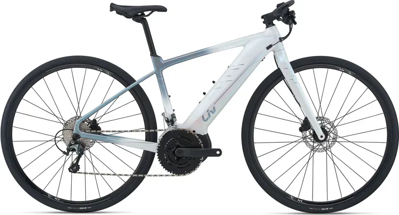 2021 Liv Thrive E+ 2 Pro Electric Road Bike in White