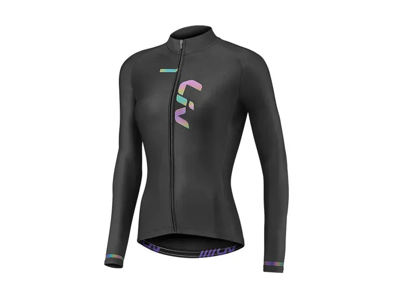 Liv Race Day Mid-Thermal LS Jersey Black