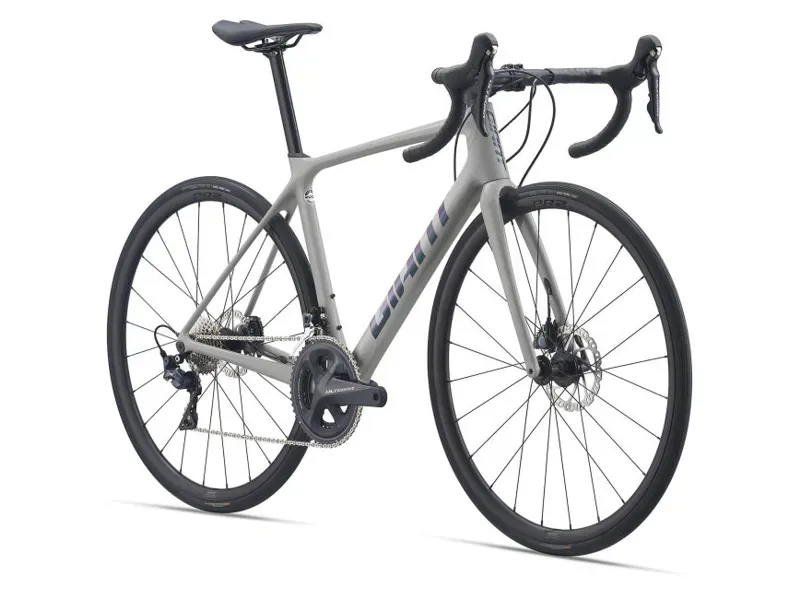 2021 Giant TCR Advanced 1 Disc Carbon Road Race Bike in Grey-8