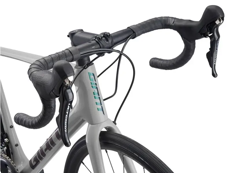 2021 Giant TCR Advanced 1 Disc Carbon Road Race Bike in Grey-5