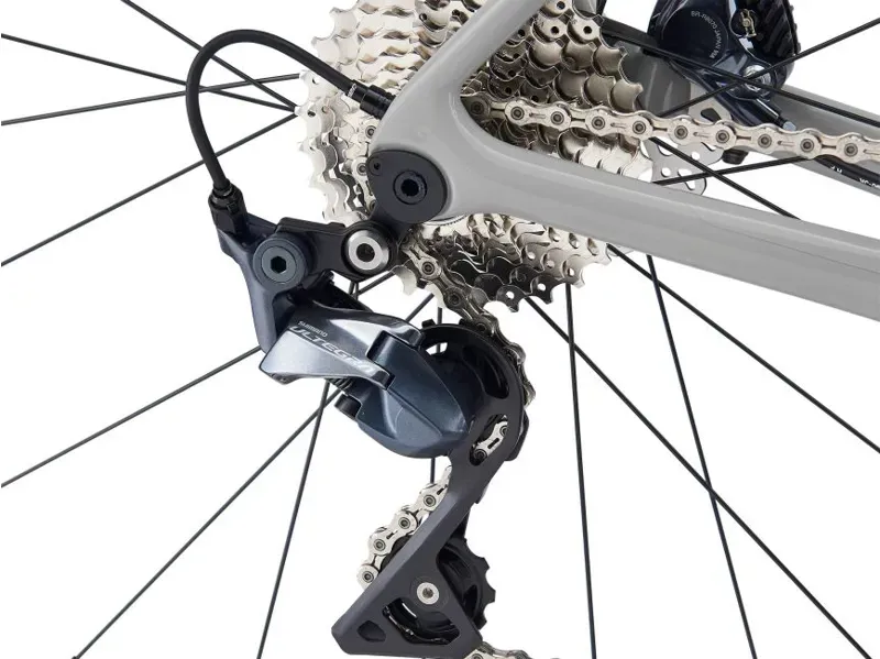 2021 Giant TCR Advanced 1 Disc Carbon Road Race Bike in Grey-2