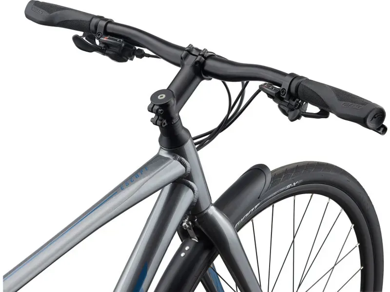 2021 Giant Escape 2 City Disc Hybrid Bike in Silver-4