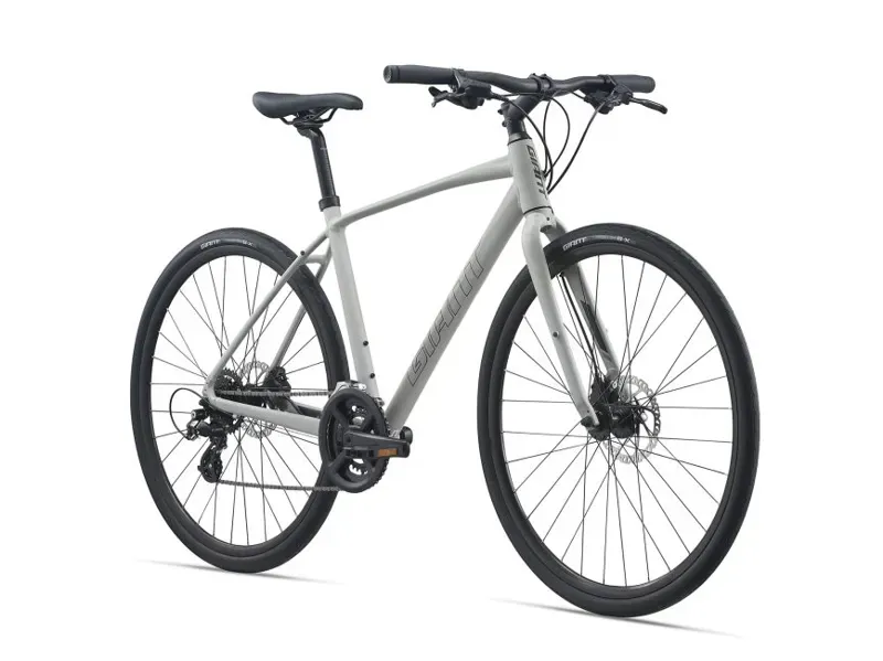 2021 Giant Escape 2 Disc Hybrid Bike in Grey-7