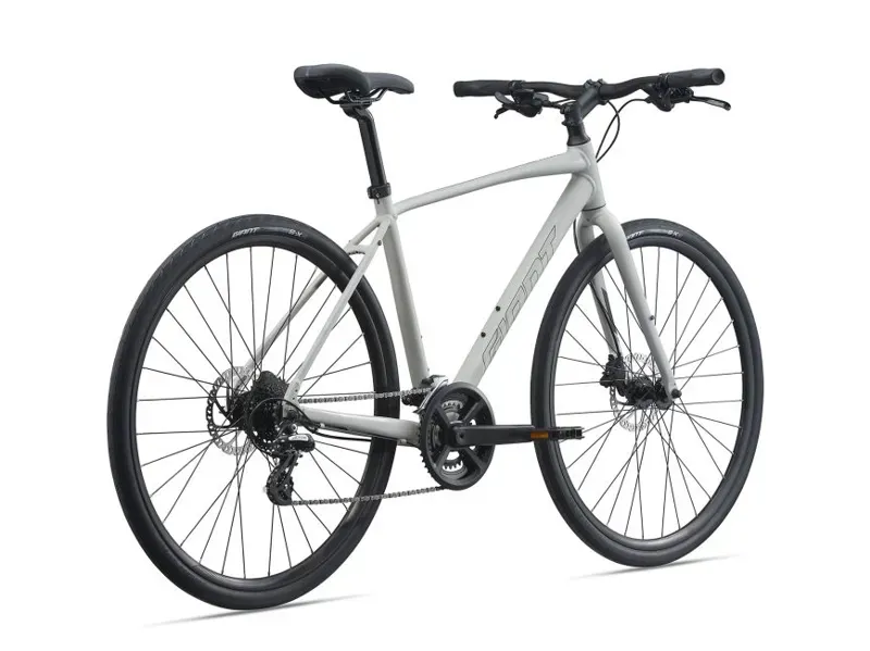 2021 Giant Escape 2 Disc Hybrid Bike in Grey-6