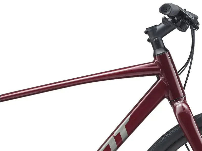 2021 Giant Escape 2 Disc Hybrid Bike in Red-4