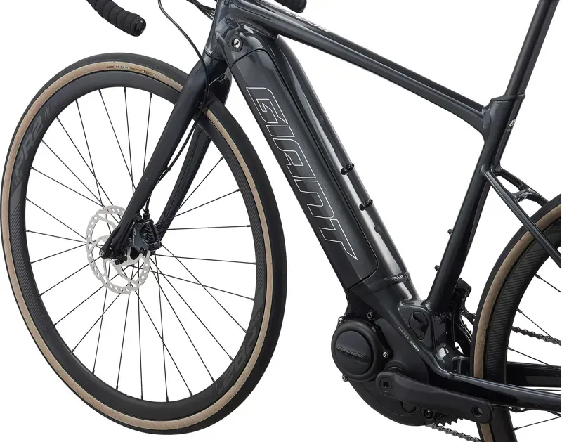 2021 Giant Road E+ 1 Pro Electric Bike in Black-3