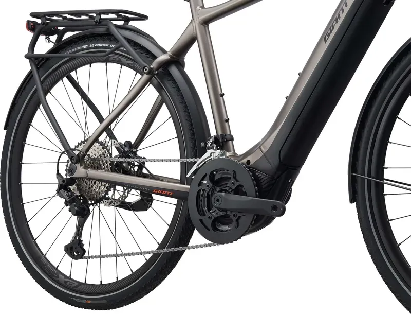 2021 Giant Explore E+ 0 Pro Electric Bike in Brown-1