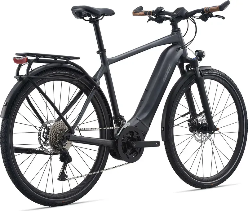 2021 Giant Explore E+ 1 Electric Bike in Black-1