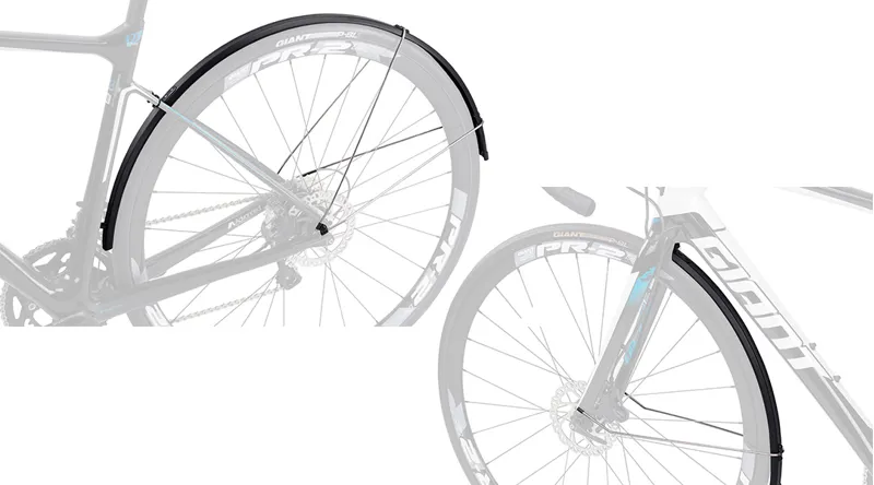 2020 Giant Speedshield Defy  and  Contend Disc Fender in Black