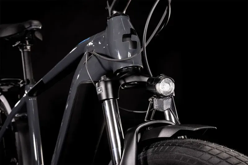 2022 Cube Touring Hybrid One 500 Bike in Blue-3