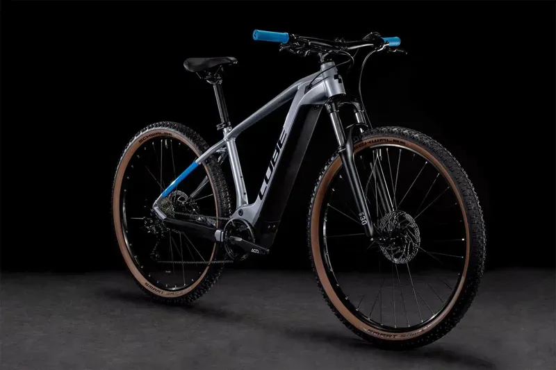 2022 Cube Reaction Hybrid Performance 625 Electric MTB Bike in Silver-5