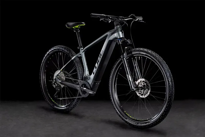 2022 Cube Reaction Hybrid Pro 625 Electric Mountain Bike in Grey-5
