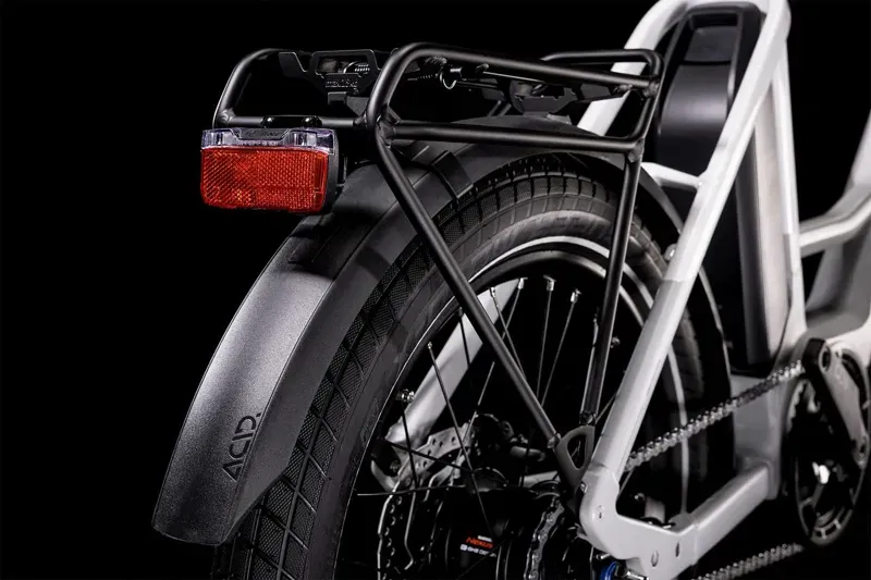 Cube Compact Hybrid 500 Electric Bike in Grey-3