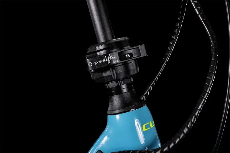 Cube Compact Sport Hybrid 500 Electric Bike in Blue-4