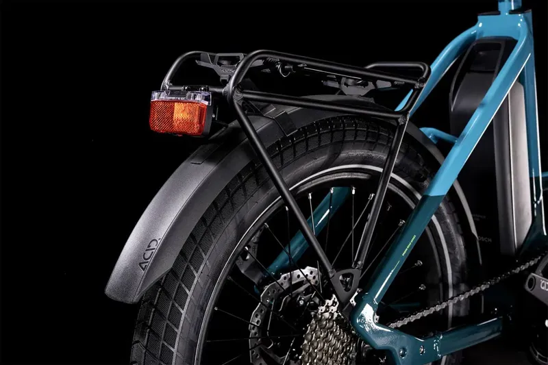 Cube Compact Sport Hybrid 500 Electric Bike in Blue-2