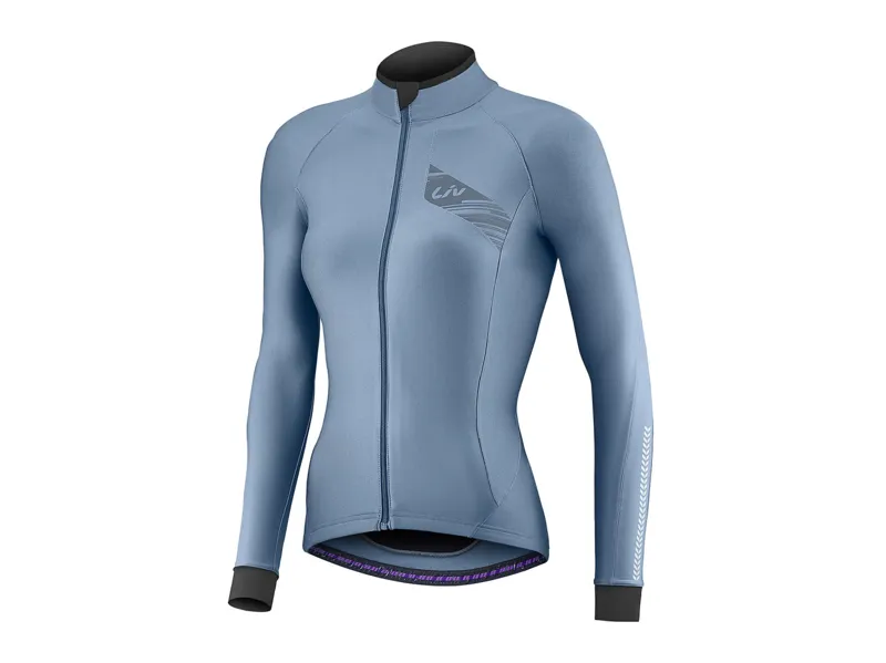 2019 Liv Flara Mid-Thermal Long Sleeve Jersey in Blue