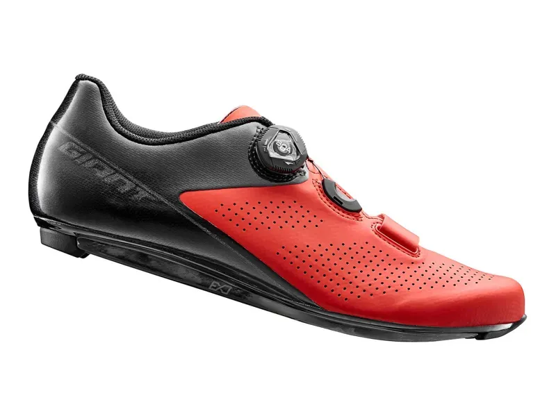 2019 Giant Surge Elite Carbon Mens Clipless Road Shoes in Red