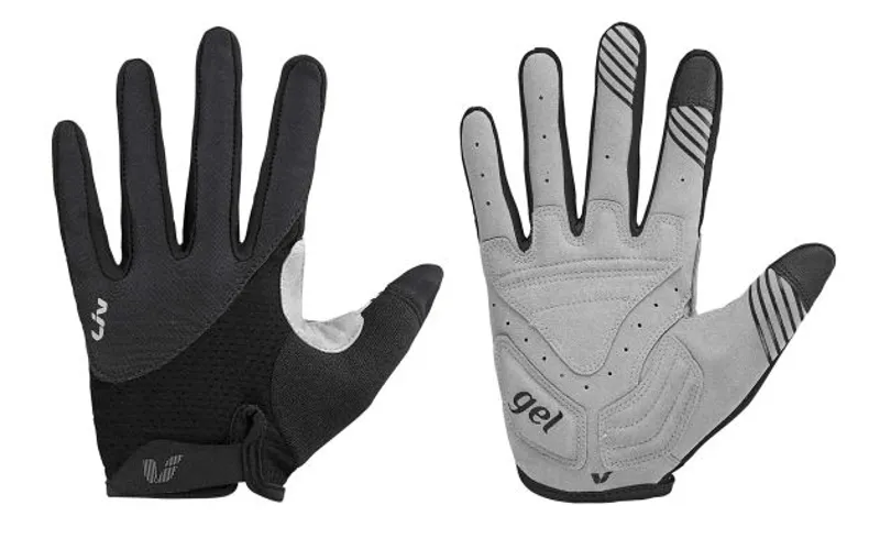 2018 Liv Passion Long Finger Gloves in Black