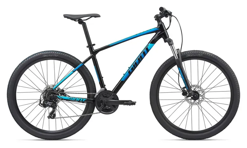 2020 Giant ATX 2 27.5 Hardtail Mountain Bike in Black
