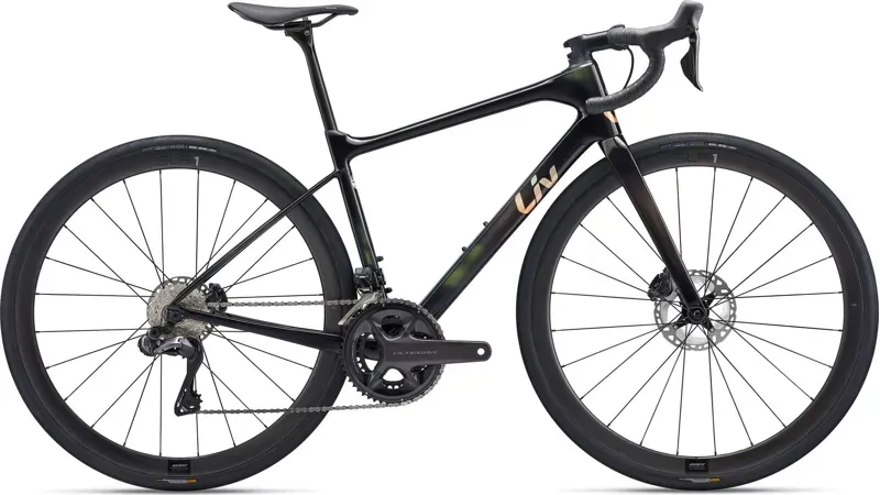 Liv Avail Advanced Pro 1 Carbon Road Bike in Gloss Carbon Smoke